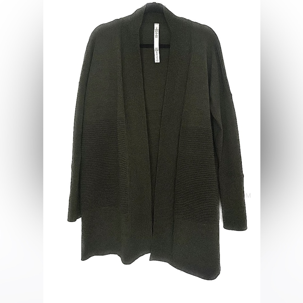 Lululemon Sit In Lotus Wrap || 6 Cardigan